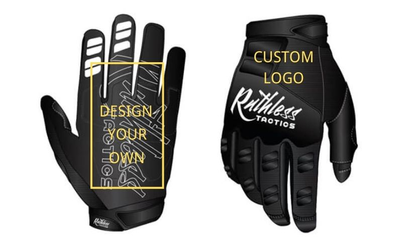 Custom Dirt Bike Gloves